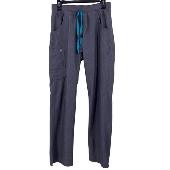 Figs Technical Collection Grey Pants Women's Size Small Tall - Picture 1 of 9